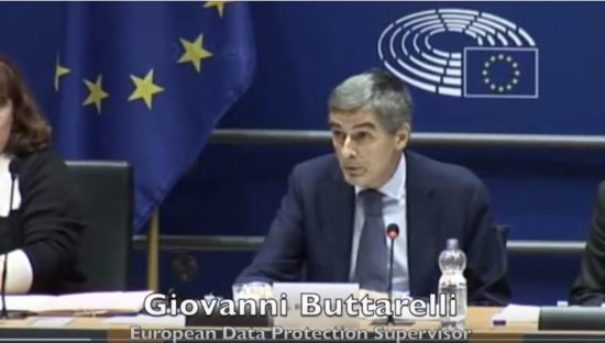 EDPS Annual Report 2017 presentation at LIBE – Giovanni Buttarelli